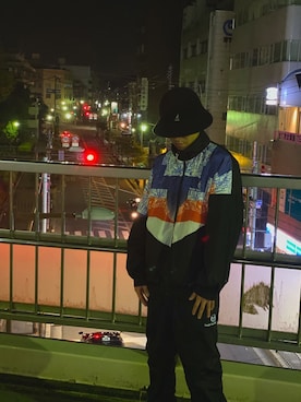 「SERGIO TACCHINI（セルジオタッキーニ）のアイテム（ナイロンジャケット）」を使った、kokiさん（メンズ・176cm）の秋コーディネート