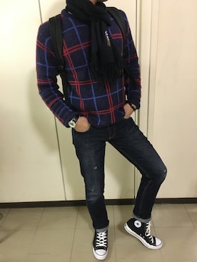 「ドラフトリーバイス」｜Hirotsugu Katoさん（メンズ・177cm）の秋コーディネート