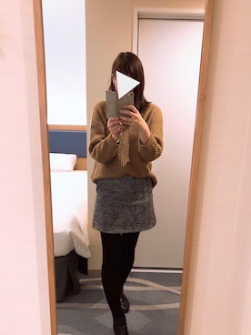 「レプシィム(LEPSIM)」｜「アイテム（腕時計）」を使った、pさん（レディース・169cm）の冬コーディネート