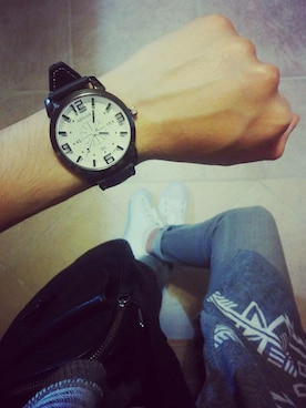 「Rue21のアイテム（バックパック/リュック、ベージュ系）」を使った、Paulina Sjöbergさん（レディース・175cm）の夏コーディネート