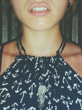 「OLD NAVY（オールドネイビー）のアイテム（ジャケット/アウター、ブルー系）」を使った、Paulina Sjöbergさん（レディース・175cm）の夏コーディネート