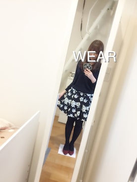 「RANDA」｜「アイテム（アナログ腕時計）」を使った、Sachiさん（レディース・159cm）の冬コーディネート