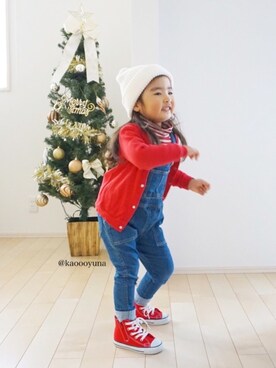 kaoooyunaさん（キッズ・100cm）の秋コーディネート