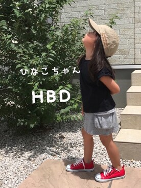 kaoooyunaさん（キッズ・100cm）の夏コーディネート