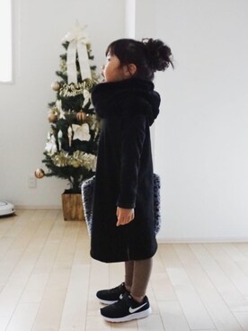 kaoooyunaさん（キッズ・110cm）の冬コーディネート