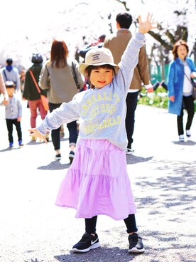 kaoooyunaさん（キッズ・110cm）の春コーディネート