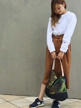 「relume」｜JOURNAL STANDARD relume立川店レディーススタッフさん（レディース・164cm）の夏コーディネート