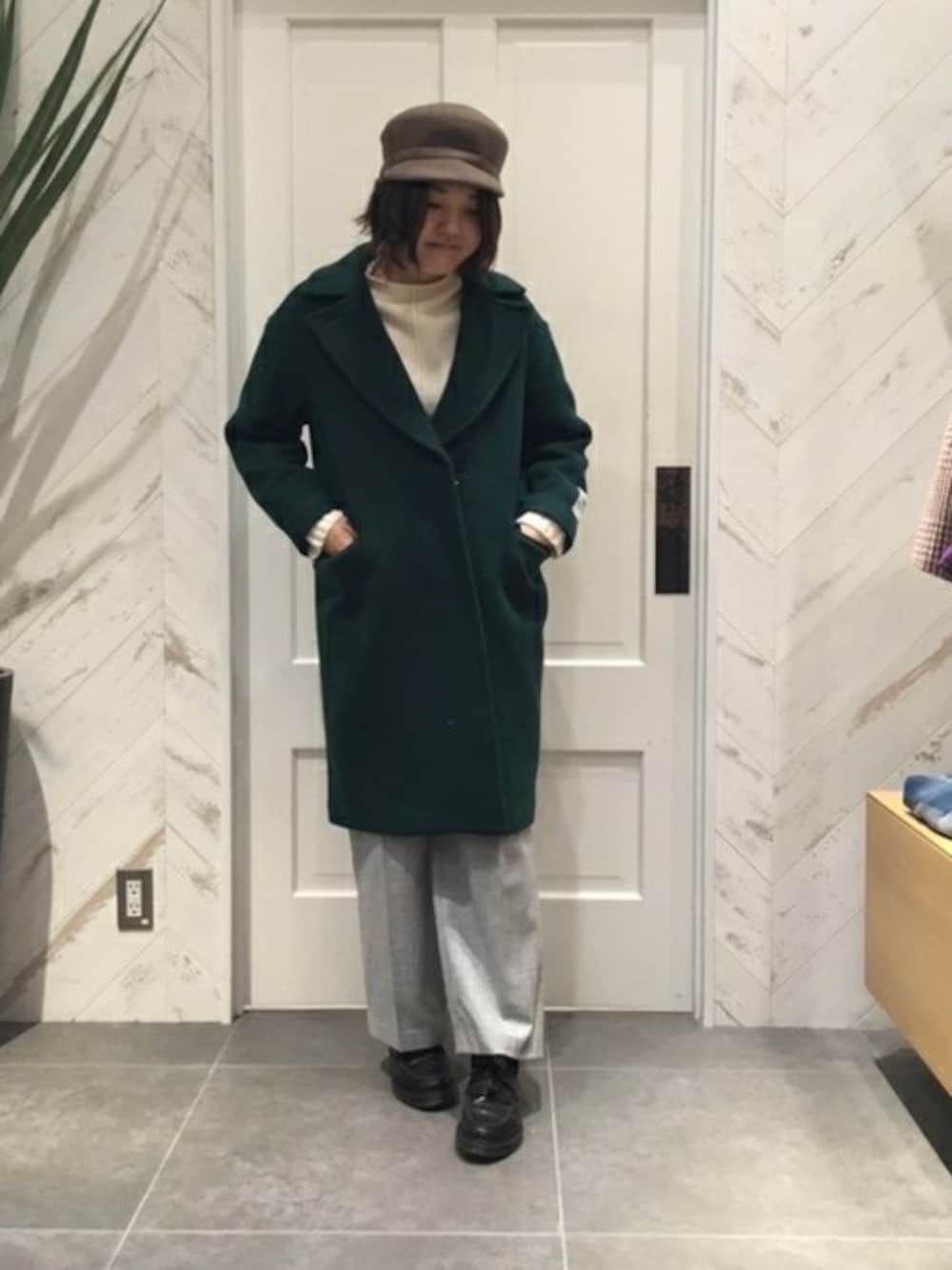 VICTORIANシャルム オーバーサイズコートを使った人気ファッション