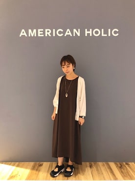 「AMERICAN HOLIC」｜KAMI2さん（レディース・152cm）の夏コーディネート