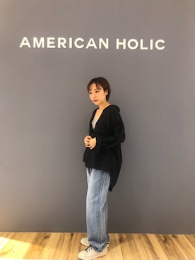 「AMERICAN HOLIC」｜KAMI2さん（レディース・152cm）の夏コーディネート