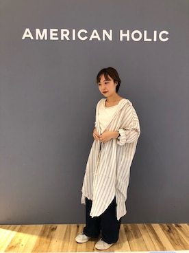 「AMERICAN HOLIC」｜KAMI2さん（レディース・152cm）の夏コーディネート
