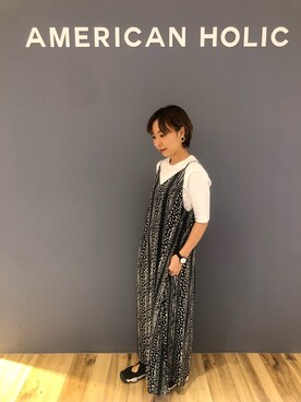 「AMERICAN HOLIC」｜KAMI2さん（レディース・152cm）の秋コーディネート