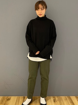 「AMERICAN HOLIC」｜KAMI2さん（レディース・152cm）の冬コーディネート