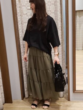 harumiさん（レディース・154cm）の夏コーディネート