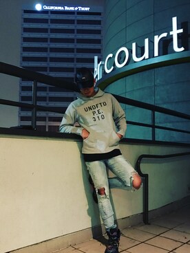 「DOPE（ドープ）のアイテム」を使った、セキタ『相互』さん（メンズ・180cm）の春コーディネート