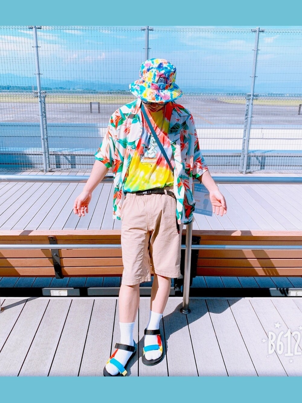 「今日のコーデ、summer、おしゃれさんと繋がりたい、supreme、ripndip、いいね、save、フォローお願いします🤑、ファッションの力を信じよう」｜「RIPNDIPのアイテム（ハット、その他）」を使った、pqnkunさん（メンズ・163cm）の夏コーディネートの1枚目の写真