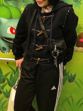 「keisuke kanda（ケイスケカンダ）のアイテム（ジャケット/アウター）」を使った、Rさん（レディース・156cm）の冬コーディネート