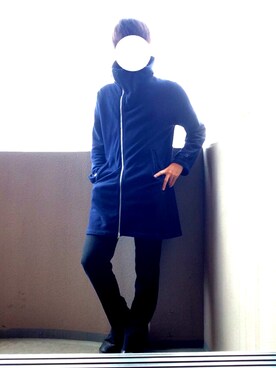 「CABANE de ZUCCa（カバンドズッカ）のアイテム（その他アウター）」を使った、Kさん（メンズ・185cm）の春コーディネート