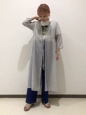 吉田さん(レディース・158cm)の春コーディネート