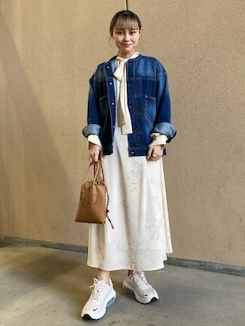 「ポシェット」｜吉田さん（レディース・158cm）の冬コーディネート