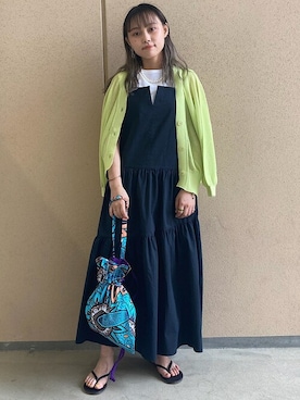 「SHIPS for women」｜吉田さん（レディース・158cm）の夏コーディネート