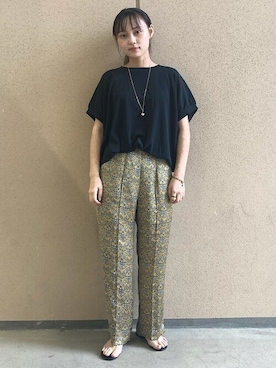 吉田さん（レディース・158cm）の夏コーディネート