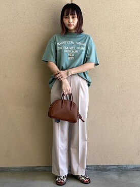 「SHIPS for women」｜吉田さん（レディース・158cm）の夏コーディネート