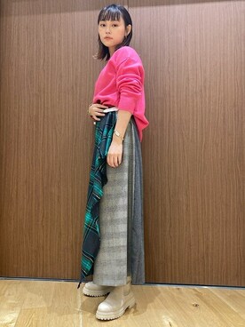 吉田さん（レディース・158cm）の秋コーディネート