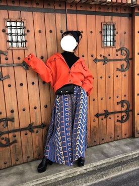 HIMIKAさん（レディース・156cm）の冬コーディネート