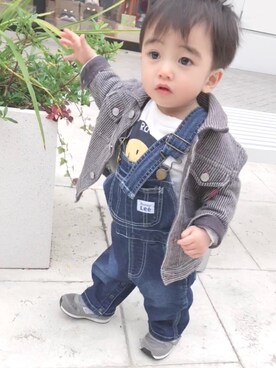 mimatoさん（キッズ・80cm）の秋コーディネート