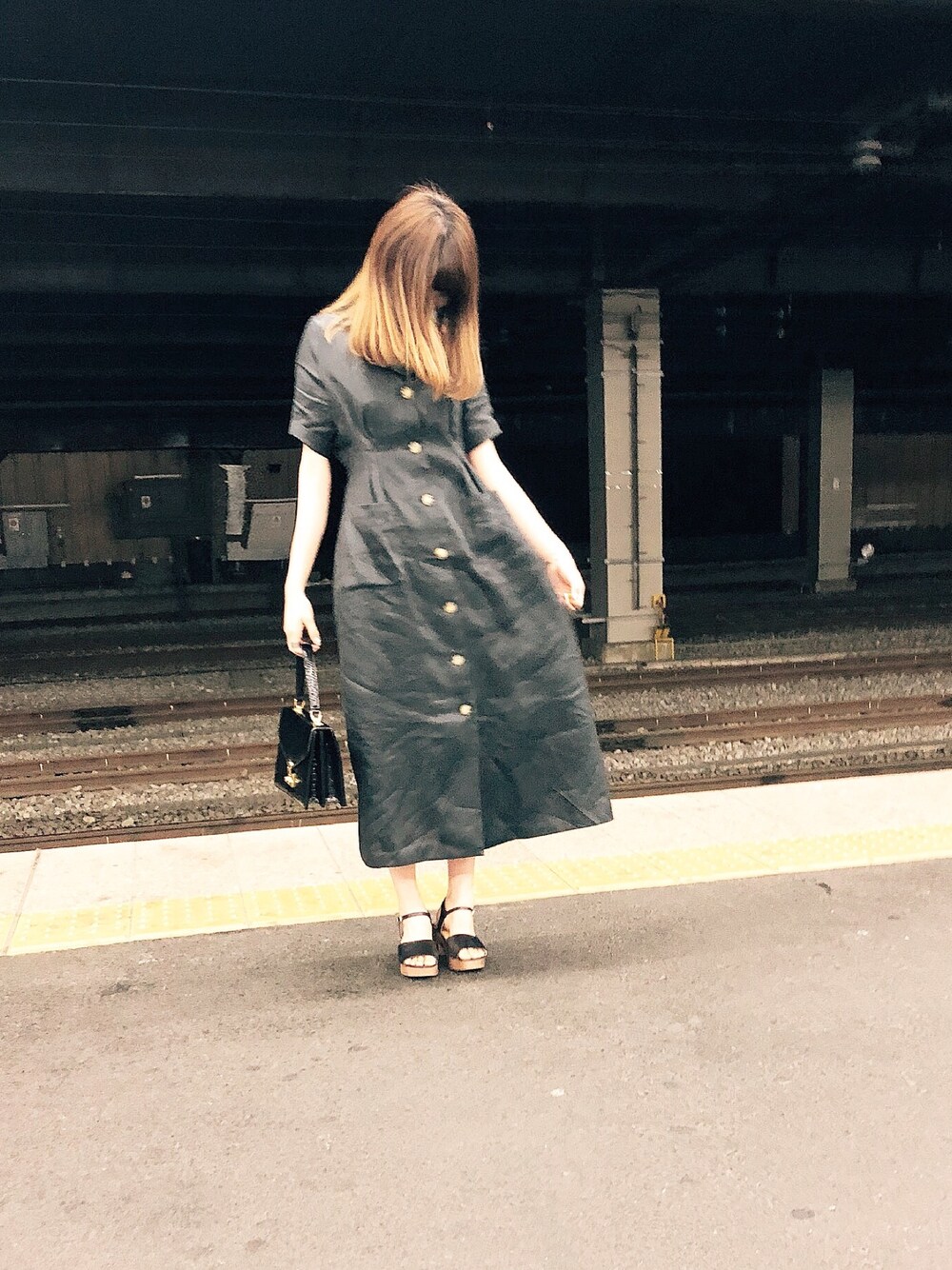 MOUSSY（マウジー）の「TUCK WAIST DRESS（ワンピース）」 - WEAR
