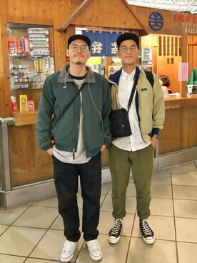 「brotherhood」｜Byeさん（メンズ・180cm）の冬コーディネート