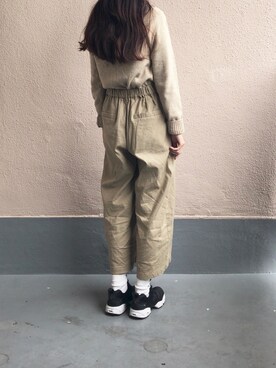 「Reebok（リーボック）のINSTAPUMP FURY（スニーカー）」を使った、yugaさん（レディース・158cm）の秋コーディネート