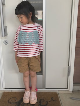 ha-uさん（キッズ・110cm）の春コーディネート