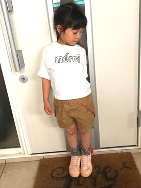 ha-uさん（キッズ・110cm）の夏コーディネート