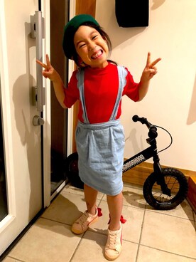 ha-uさん（キッズ・110cm）の秋コーディネート