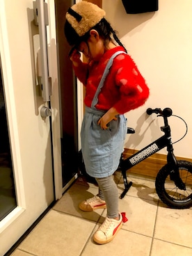 ha-uさん（キッズ・110cm）の秋コーディネート