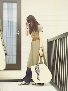 miminyさん（レディース・171cm）の夏コーディネート