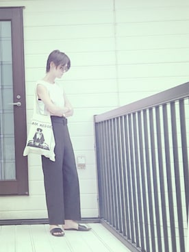 miminyさん（レディース・172cm）の夏コーディネート