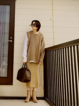 miminyさん(レディース・172cm)の冬コーディネート