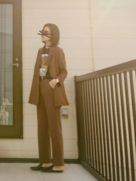 miminyさん（レディース・172cm）の春コーディネート