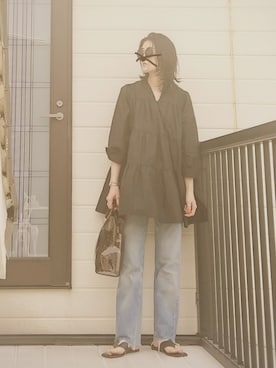 miminyさん(レディース・172cm)の夏コーディネート