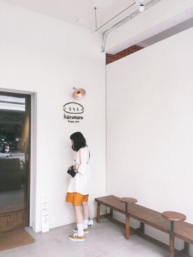 「Old adidas（オールドアディダス）のアイテム」を使った、Chivanさん（レディース・163cm）の秋コーディネート