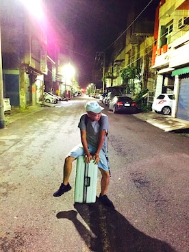 「FEVER（フィーバー）のアイテム」を使った、簡維頡さん（メンズ・169cm）の夏コーディネート