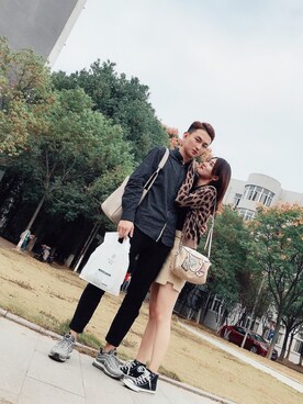 「Selected   （-）のアイテム」を使った、Yooni🐚さん（レディース・168cm）の秋コーディネート