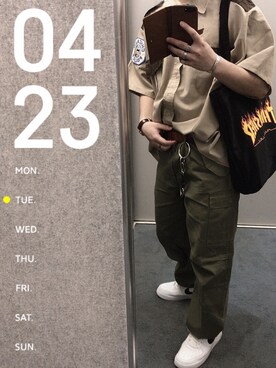 なおさん(メンズ・168cm)の春コーディネート