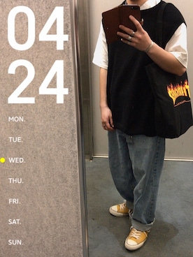 なおさん(メンズ・168cm)の春コーディネート