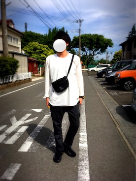 「MT. RAINIER DESIGN（マウントレイニアデザイン）のアイテム（バッグ）」を使った、Ｎ.Ｕさん（メンズ・174cm）の春コーディネート