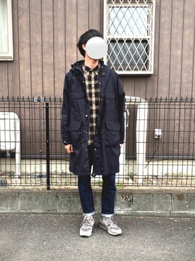 「James Mortimer（ジェームスモルティマー）のアイテム」を使った、Ｎ.Ｕさん（メンズ・174cm）の冬コーディネート