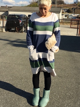 tomoさん(レディース・159cm)の冬コーディネート